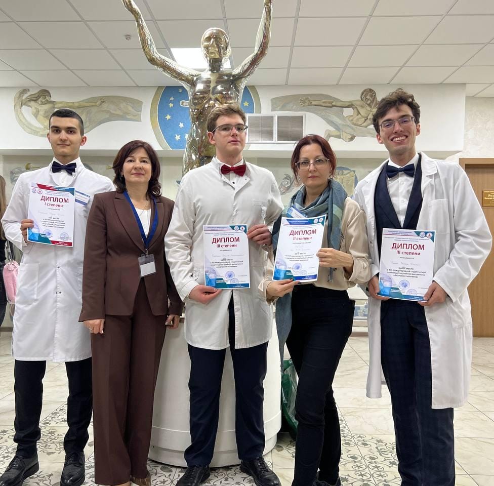 Студенты Сеченовского Университета стали призерами Международной олимпиады по анатомии человека