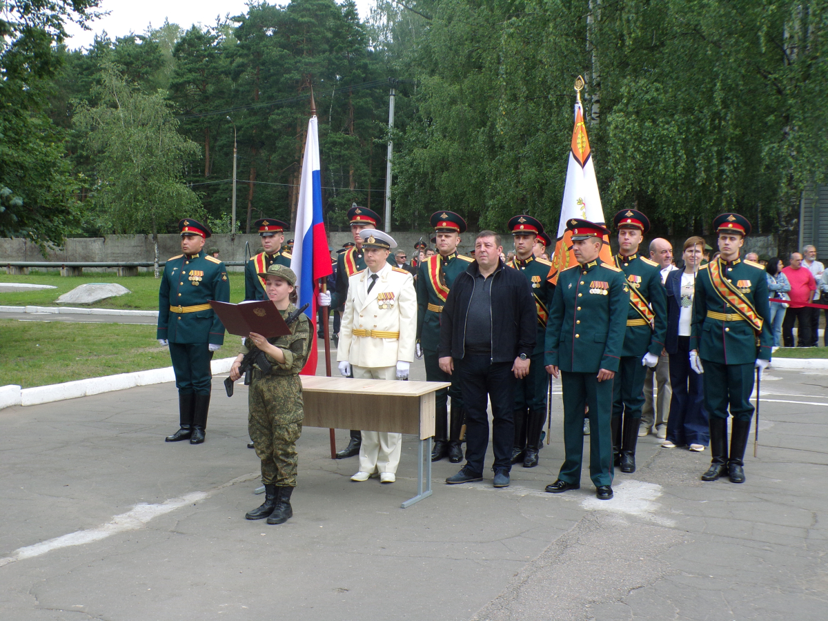 Студенты ВУЦ Сеченовского Университета приняли военную присягу