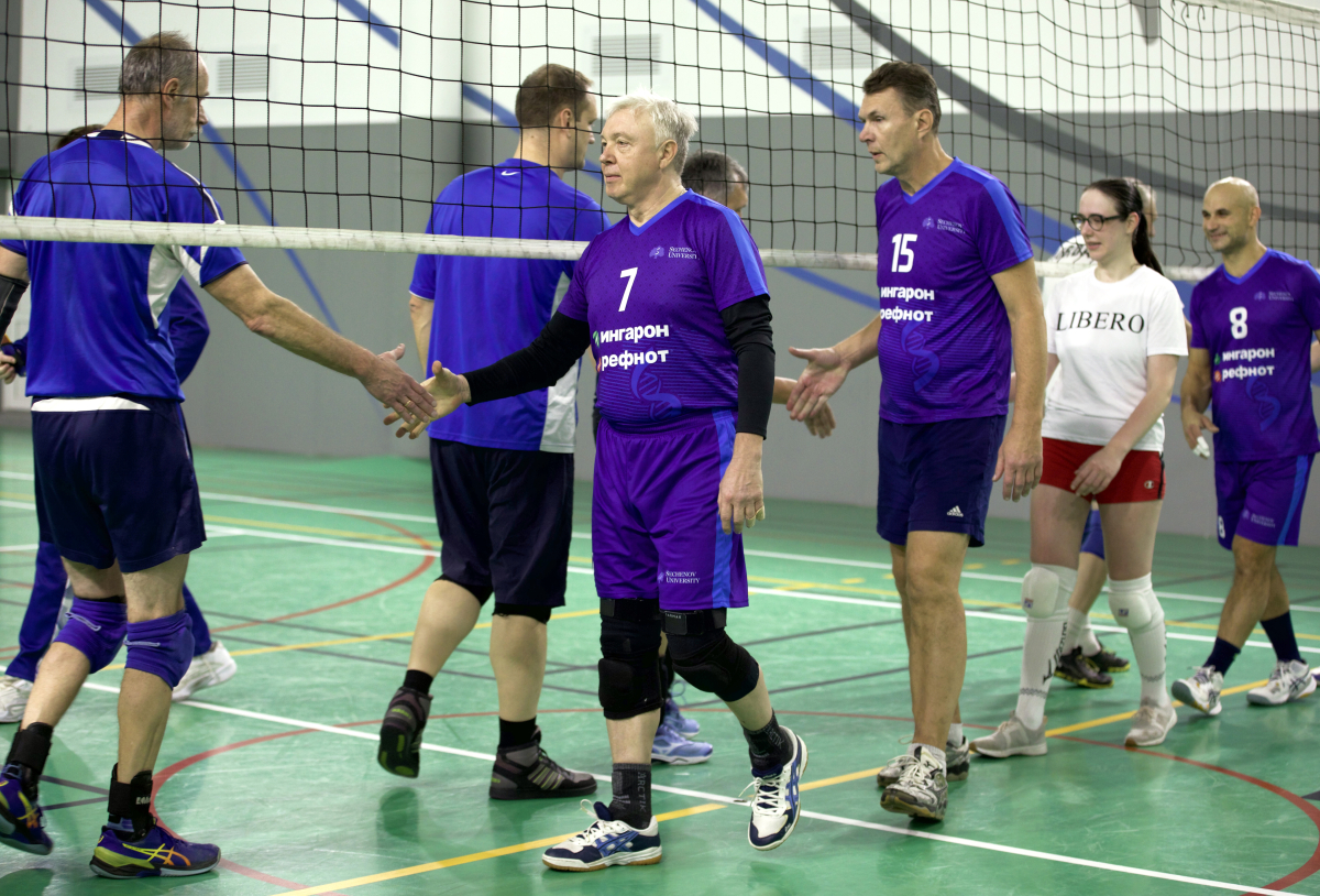 Праздник спорта и единства. В Сеченовском Университете прошел финал Кубка ректора по волейболу