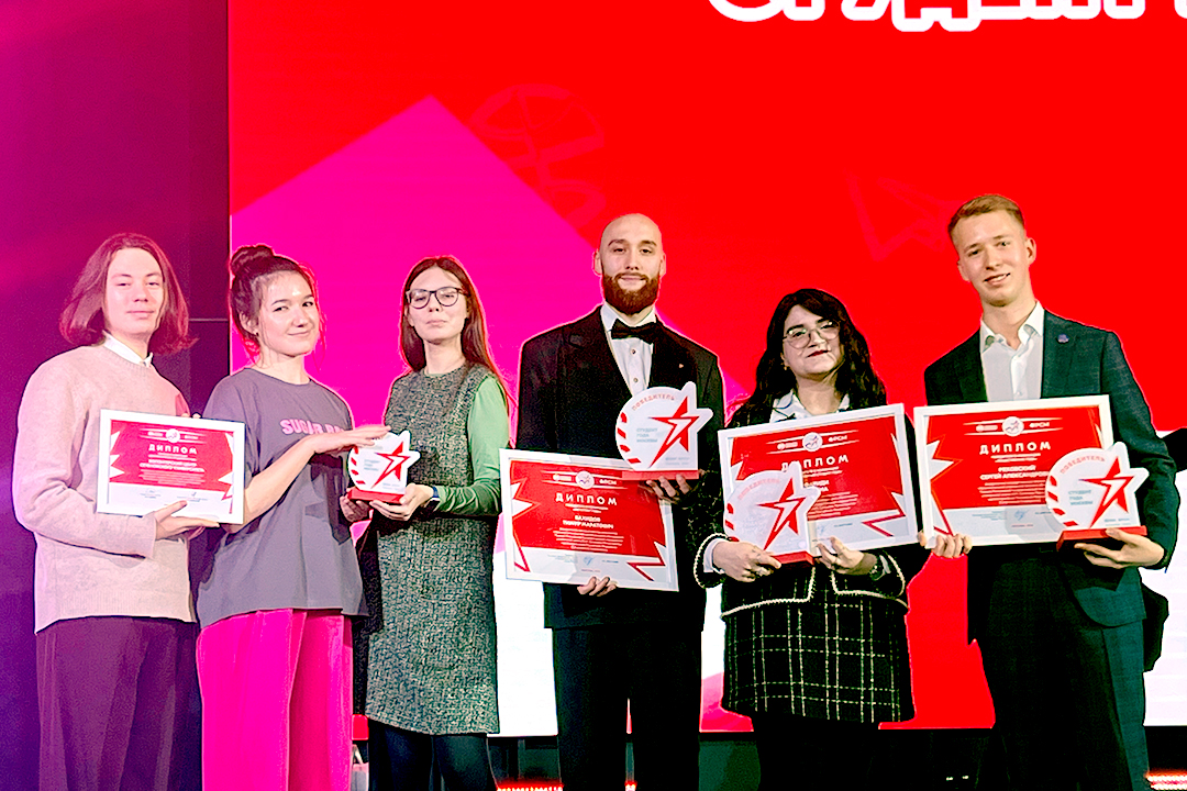 Шестеро сеченовцев стали победителями и лауреатами премии «Студент года Москвы — 2025» 