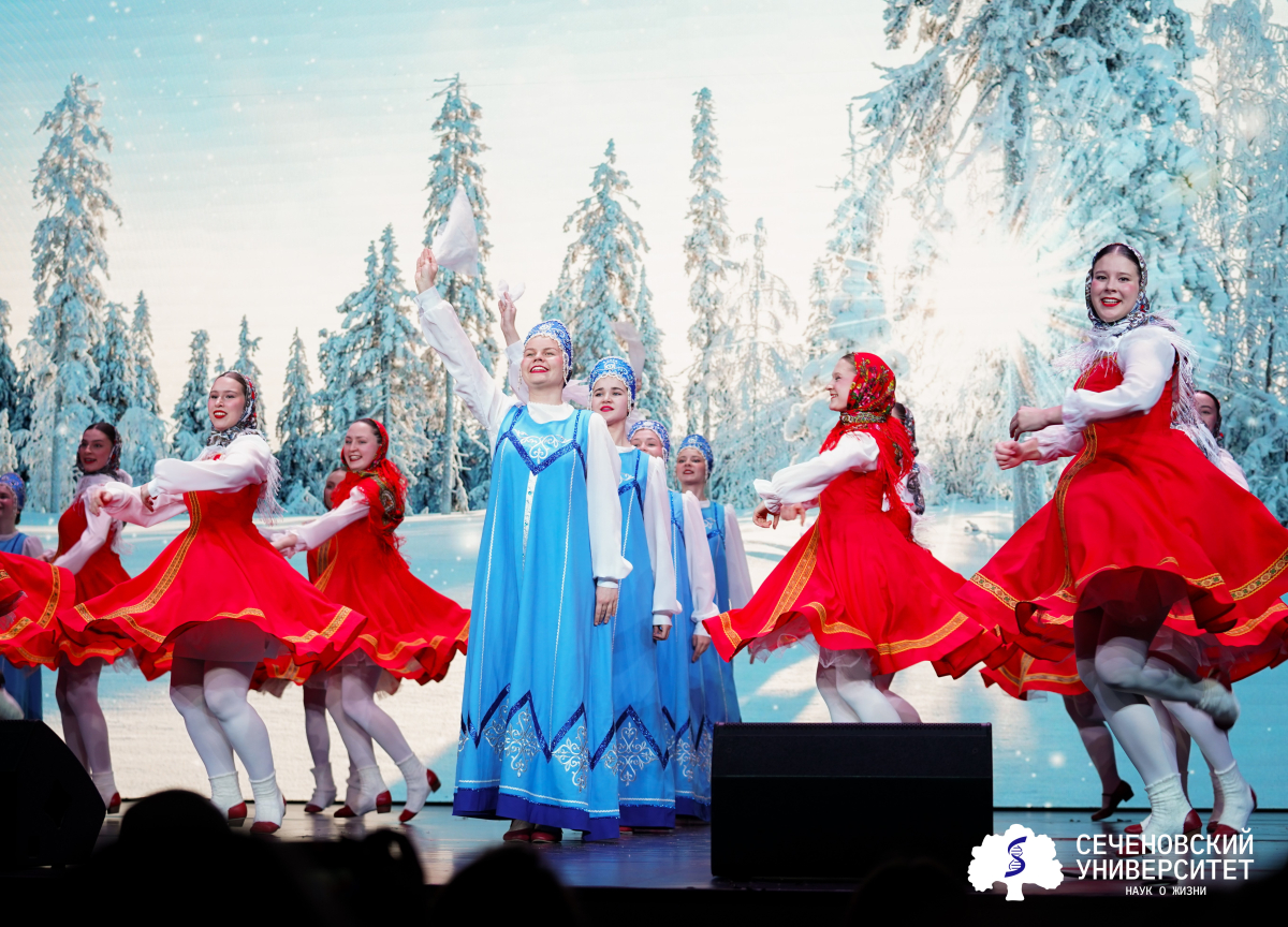 Обучающиеся Сеченовского Университета провели большой новогодний концерт 